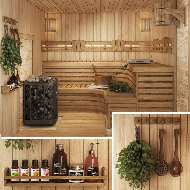 Bath set bathhouse 3dsMax Model