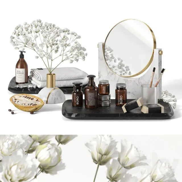 Bath Set BURO 3dsMax Model