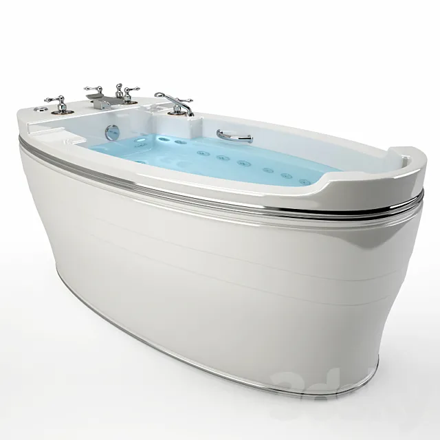 Bath Spa gidromascazhnaya RMS Jumbo 3ds Max