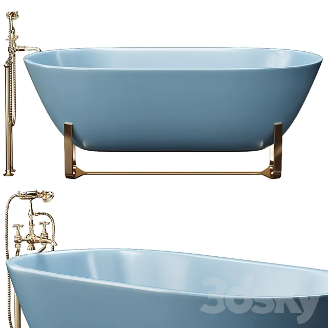 Bath Villeroy and Boch Antheus 3DS Max Model