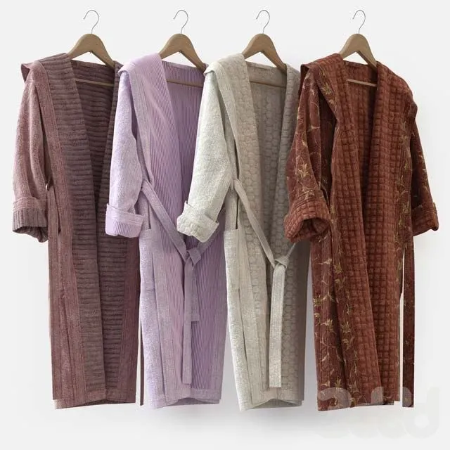 Bathrobe m01-4 3dsMax Model