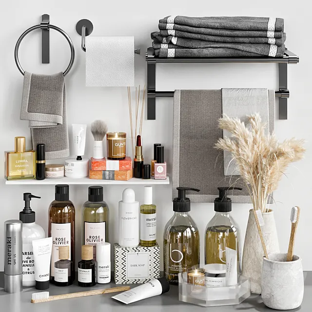 Bathroom accessories 06 3ds Max