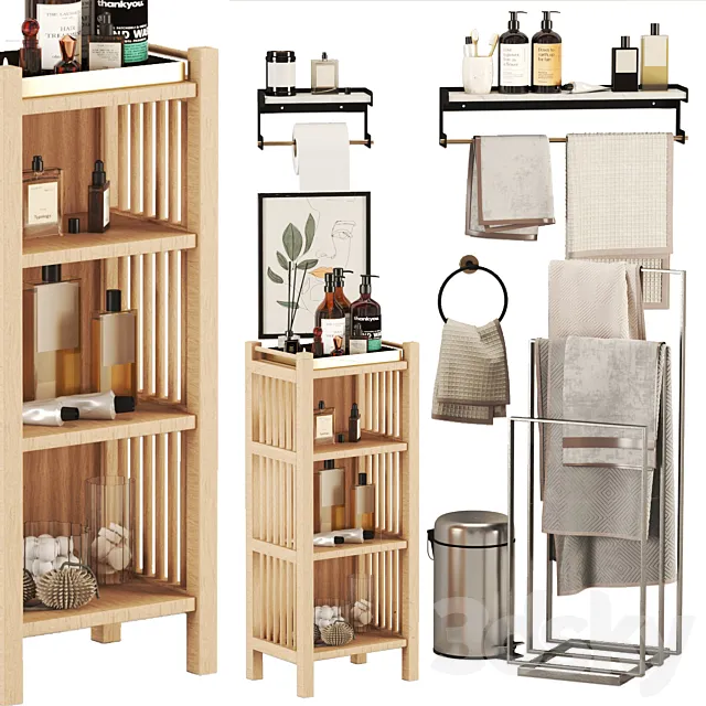 Bathroom accessories-14-made company 3ds Max