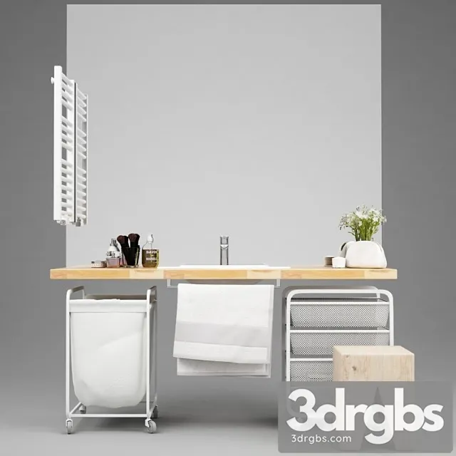 Bathroom Accessories and Furniture For The Bathroom 17 3dsmax Download