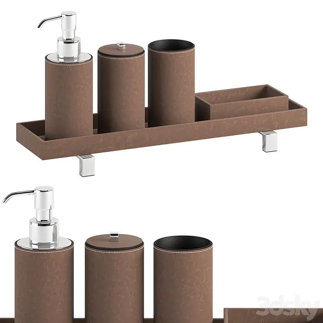 Bathroom Accessories Set No.3 3dsMax Model