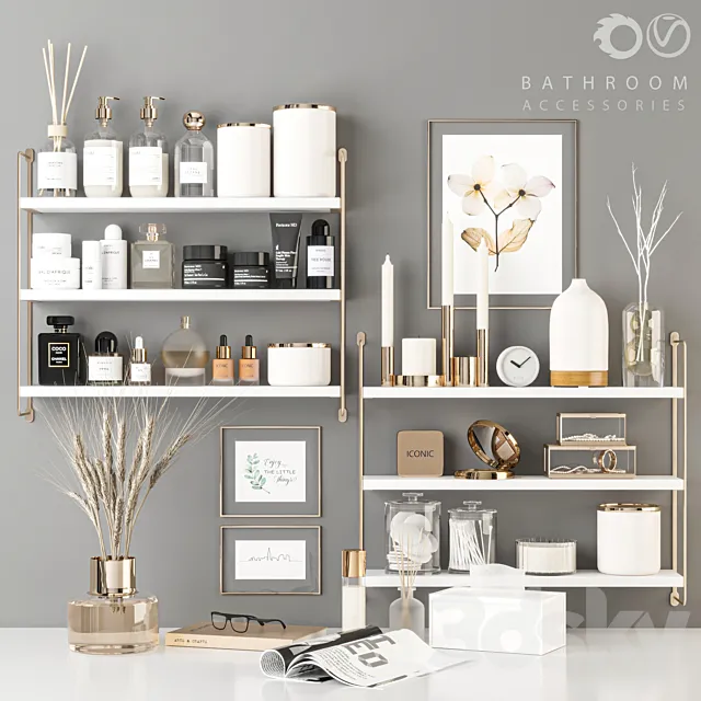 Bathroom accessories_16 3ds Max