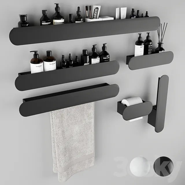 Bathroom accessories_21 3DS Max Model