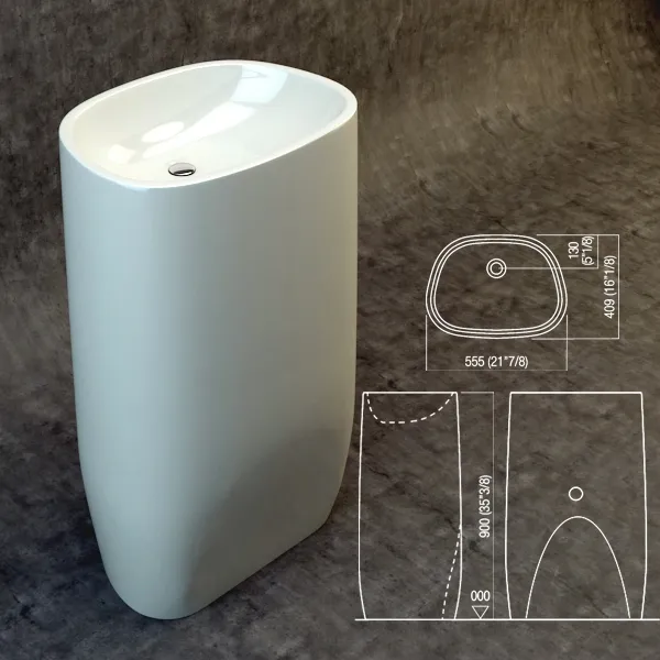 bathroom – Agape Pear C Patricia Urquiola 2007 3ds Max