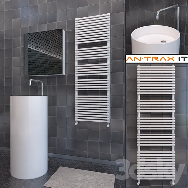 Bathroom ANTRAX H_20 BATH 3ds Max