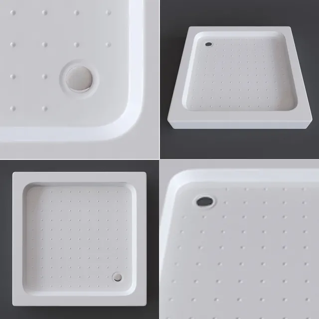 bathroom – Aquanet HX108 900×900 mm 3ds Max