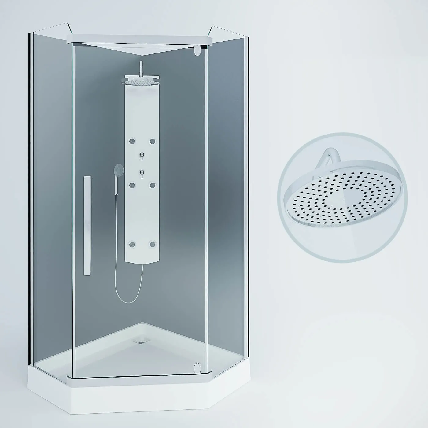 bathroom – Atlantis A-65D 3ds Max