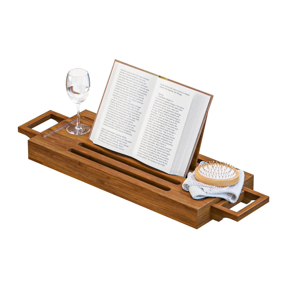 bathroom – Bamboo bath caddy 3ds Max