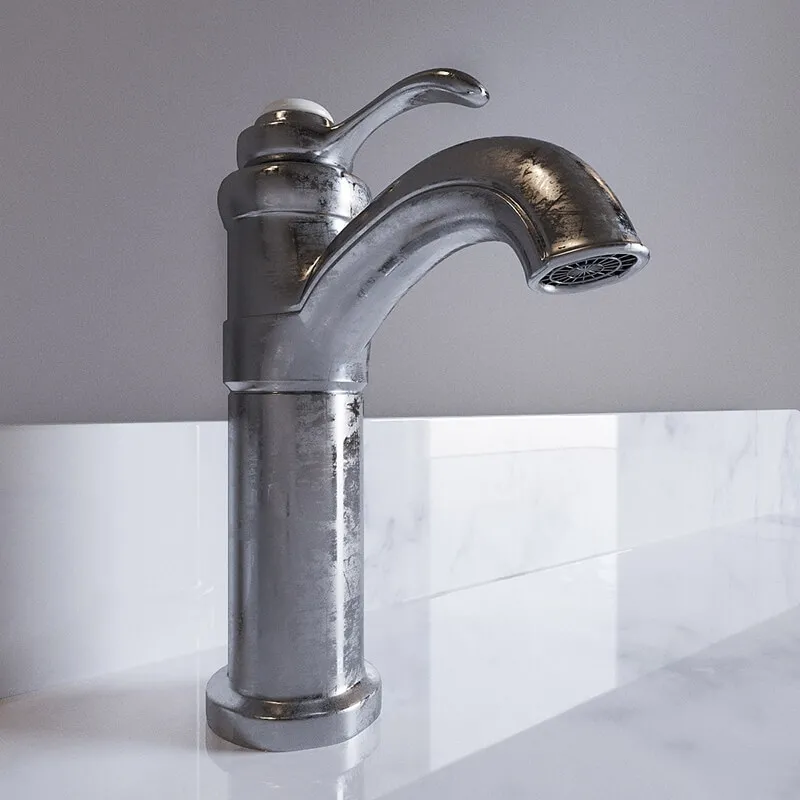 bathroom – Basin Mixer classic 3ds Max