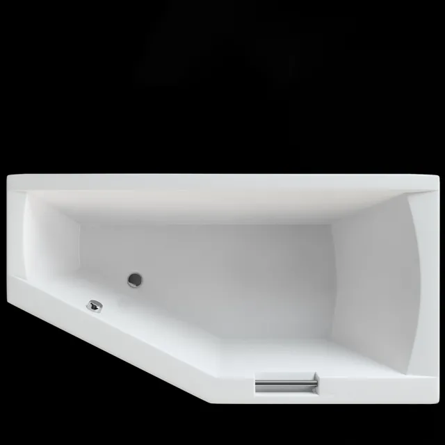 bathroom – Bath Acrylic corner Riho Geta 3ds Max