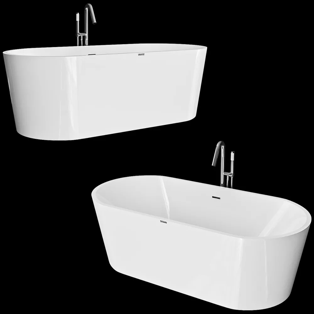 bathroom – Bath acrylic M707 3ds Max