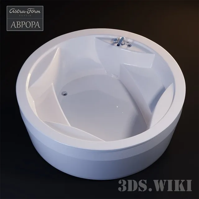 bathroom – Bath Astra-Form “Avrora” 3ds Max