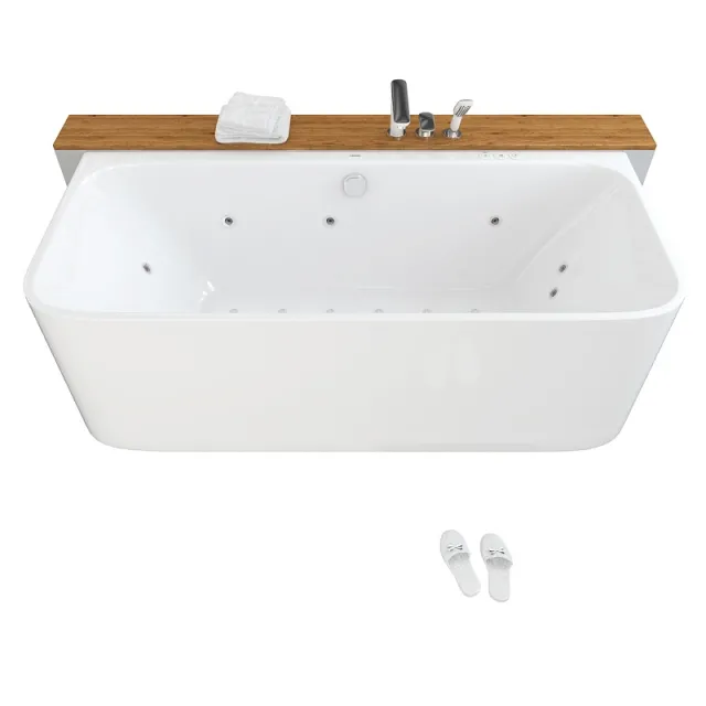 bathroom – Bath Duravit Happy D.2 3ds Max