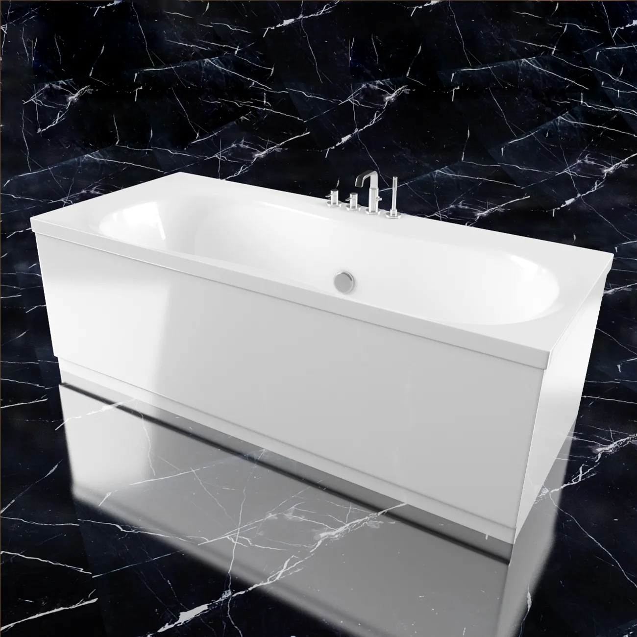 bathroom – Bath Ideal Standard AQUA DUO 3ds Max