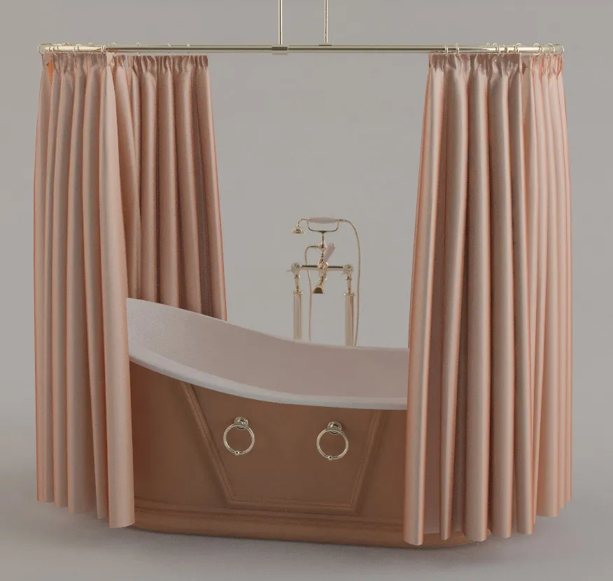 bathroom – Bath LINEATRE collection 3ds Max