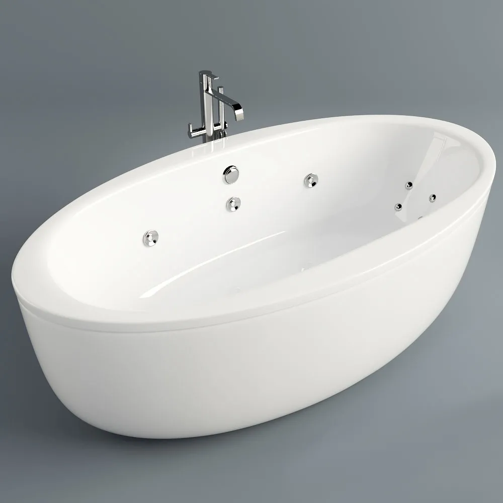 bathroom – Bath Pool Spa Aura 3ds Max
