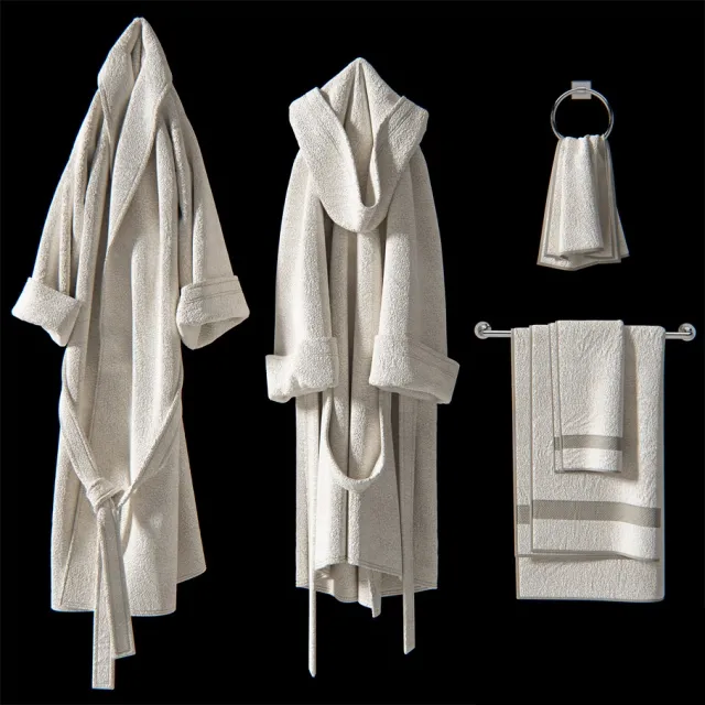 bathroom – Bath set 2 1 3ds Max