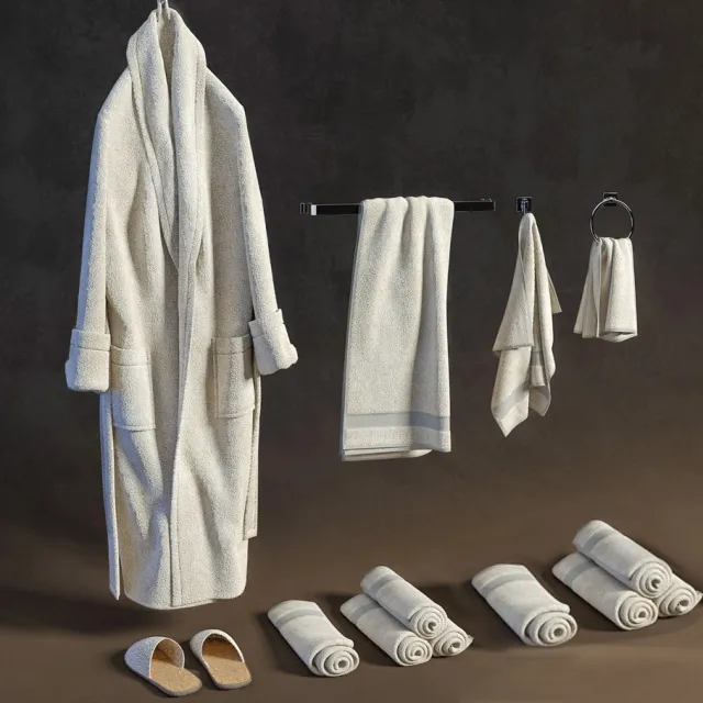 bathroom – Bath Set 3ds Max