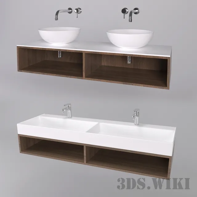 bathroom – Bath Set №1 3ds Max