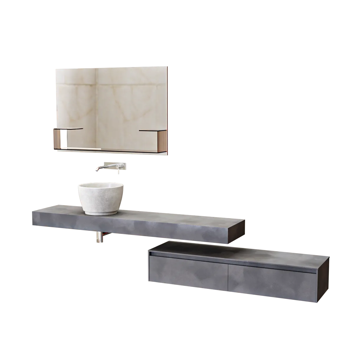 bathroom – Bath set Rexa design 3ds Max