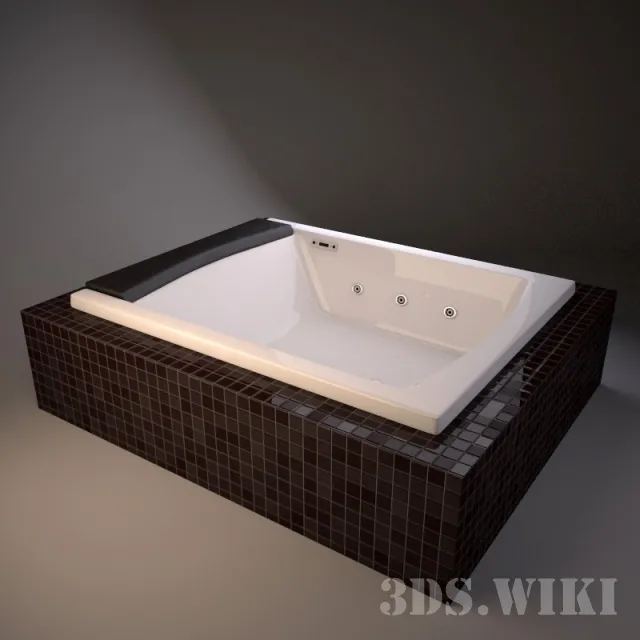bathroom – Bath Teuco SEASIDE T08 3ds Max
