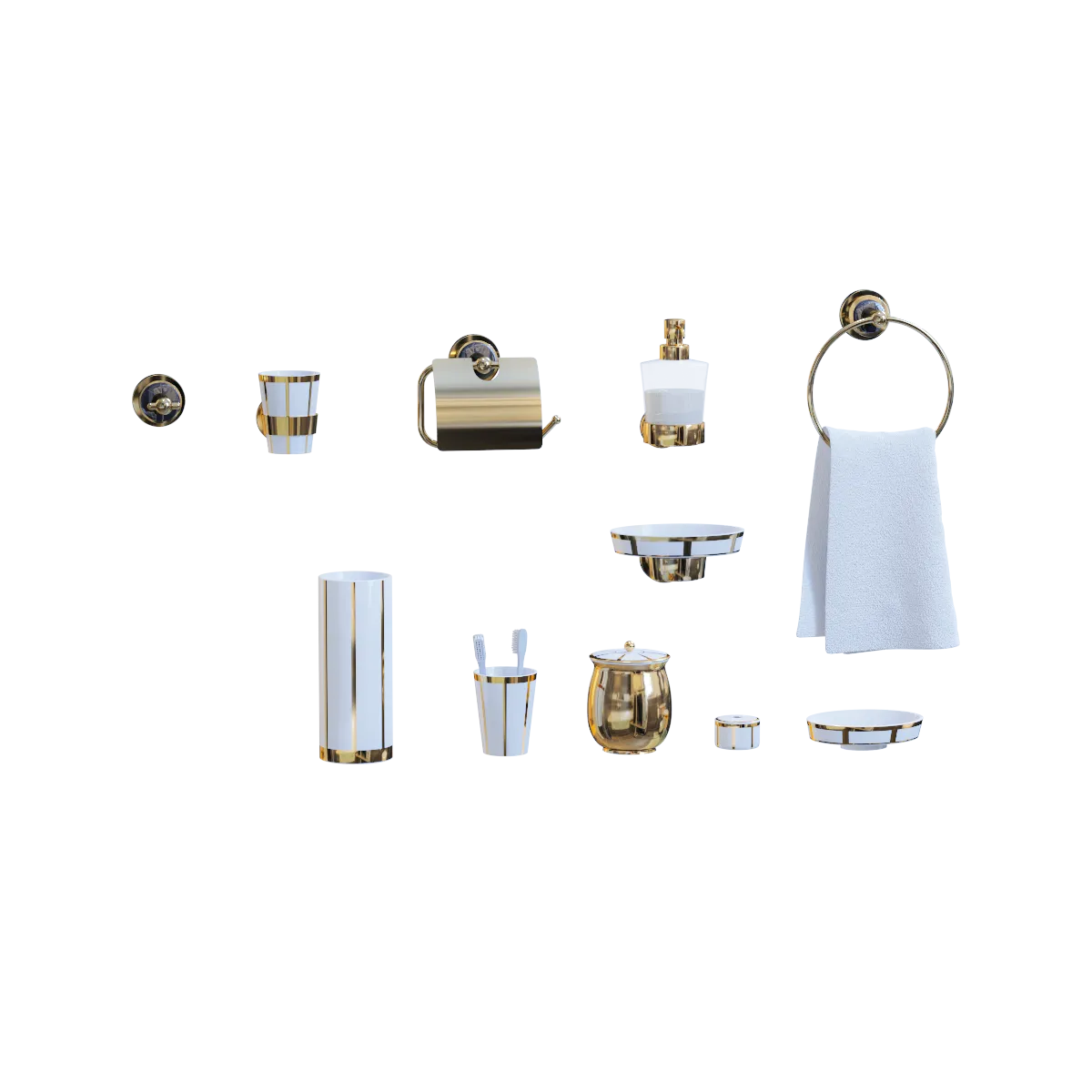 bathroom – Bathroom accessories 04 3ds Max