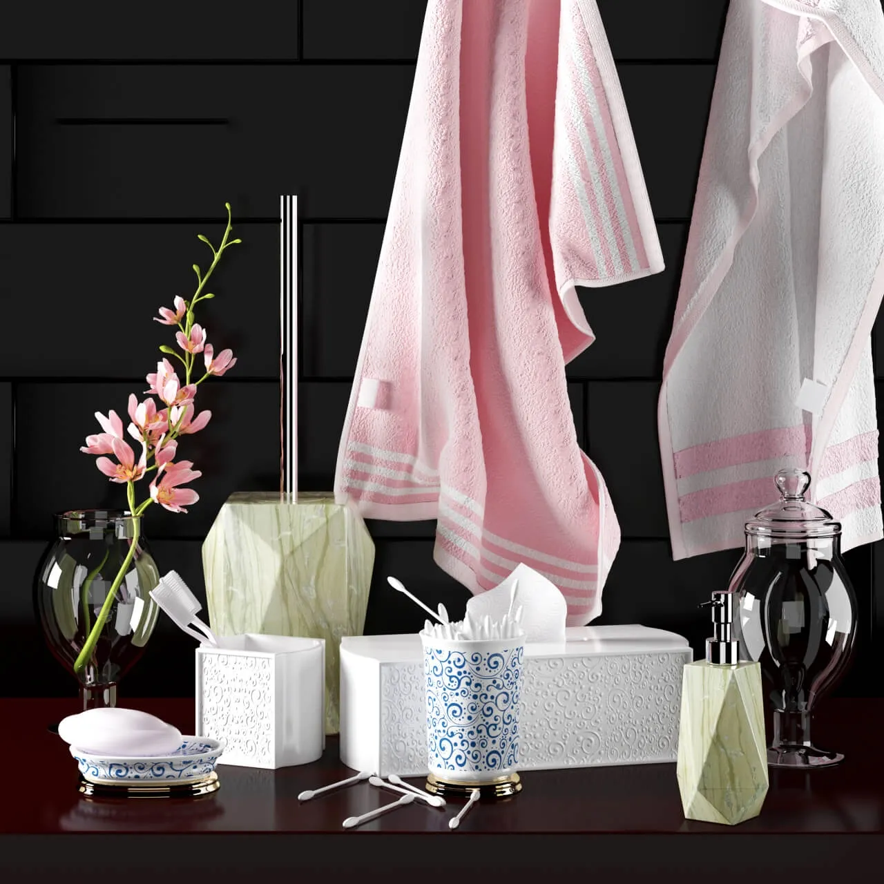 bathroom – Bathroom accessories 11 3ds Max