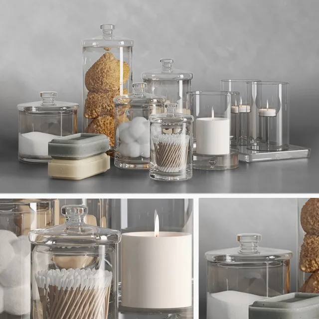 bathroom – Bathroom accessories 18 3ds Max