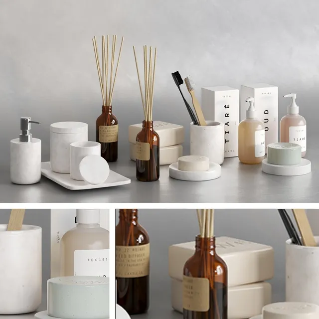 bathroom – Bathroom accessories 2 3ds Max