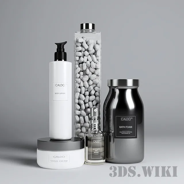 bathroom – Bathroom accessories CALDO 3ds Max