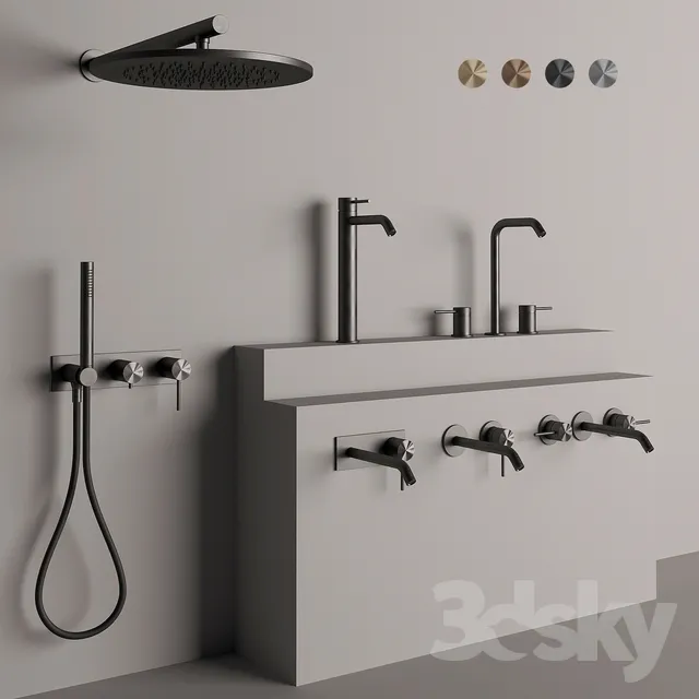 BATHROOM – BATHROOM FURNITURE – 3D MODELS – 3DS MAX – FREE DOWNLOAD – 2088