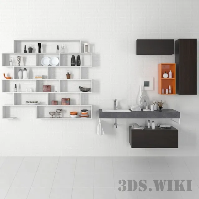 bathroom – Bathroom furniture 3ds Max
