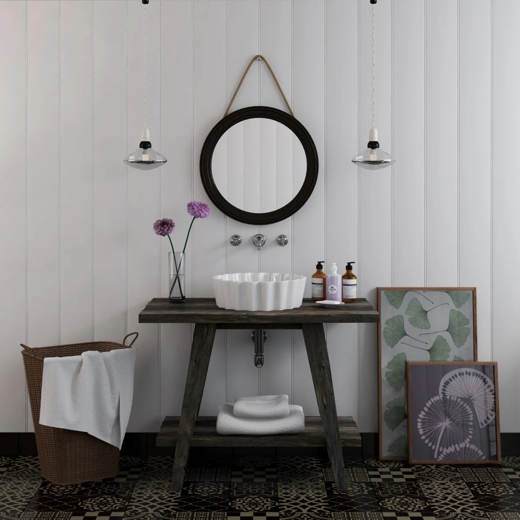 bathroom – Bathroom set 2 2 3ds Max