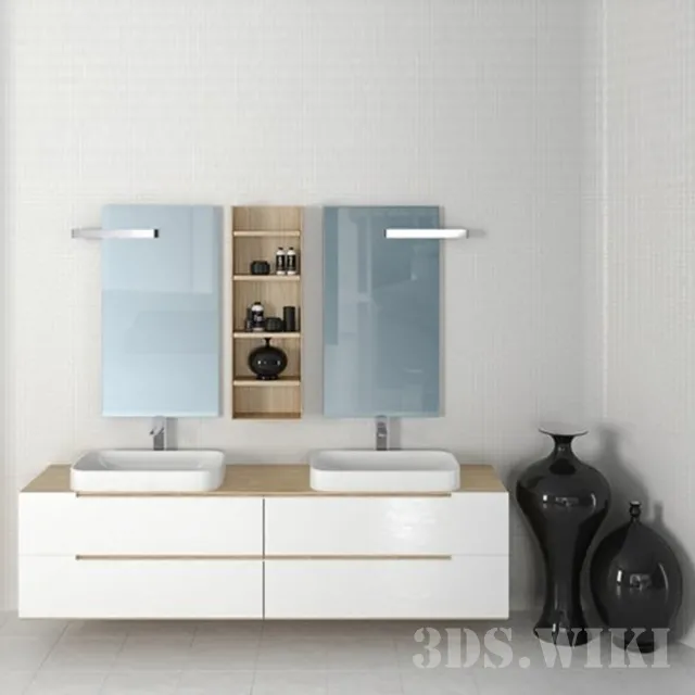 bathroom – Bathroom set 3ds Max