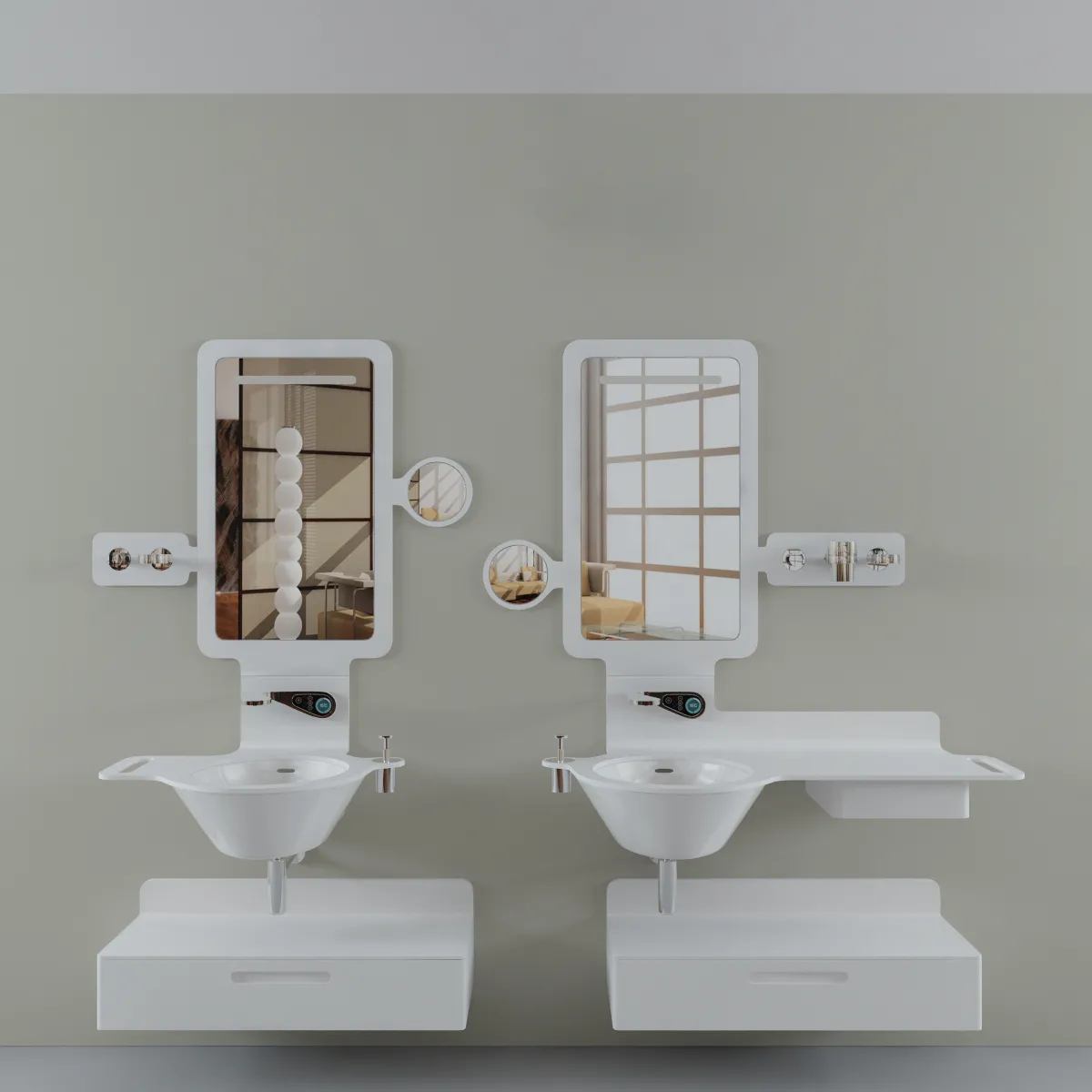 bathroom – Bathroom set Berloni Form 012 3ds Max