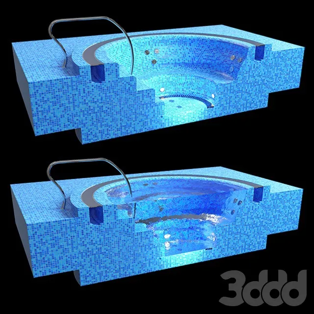 BATHROOM – BATHTUB – 3D MODELS – 3DS MAX – FREE DOWNLOAD – 2221