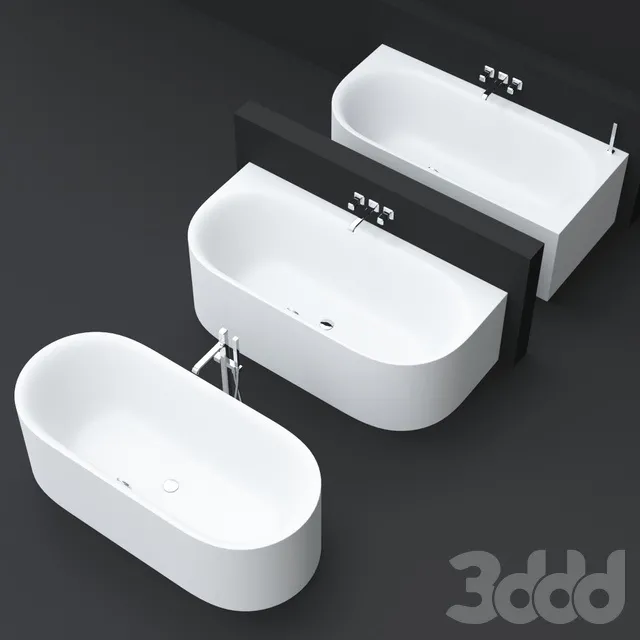 BATHROOM – BATHTUB – 3D MODELS – 3DS MAX – FREE DOWNLOAD – 2281