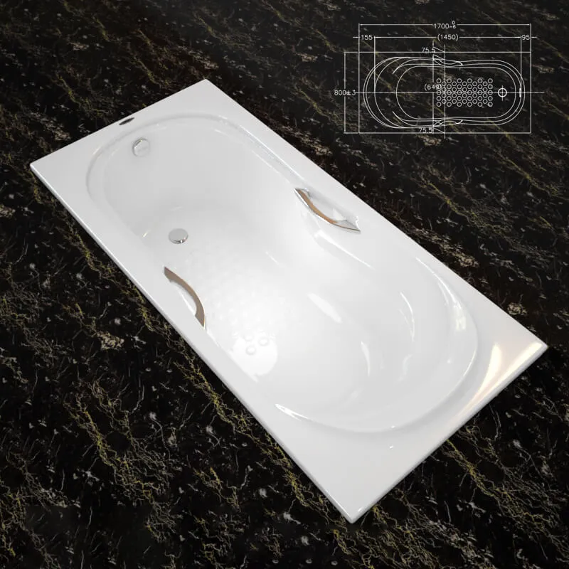 bathroom – Bathtub Villeroy 90 3ds Max