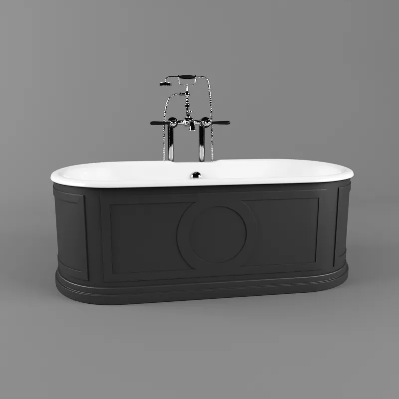 bathroom – CAPITOL bathtub 02 3ds Max