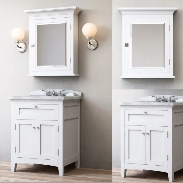 bathroom – Cartwright powder room  vanity 3ds Max