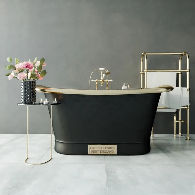 bathroom – Catchpole and Rye bath 3ds Max