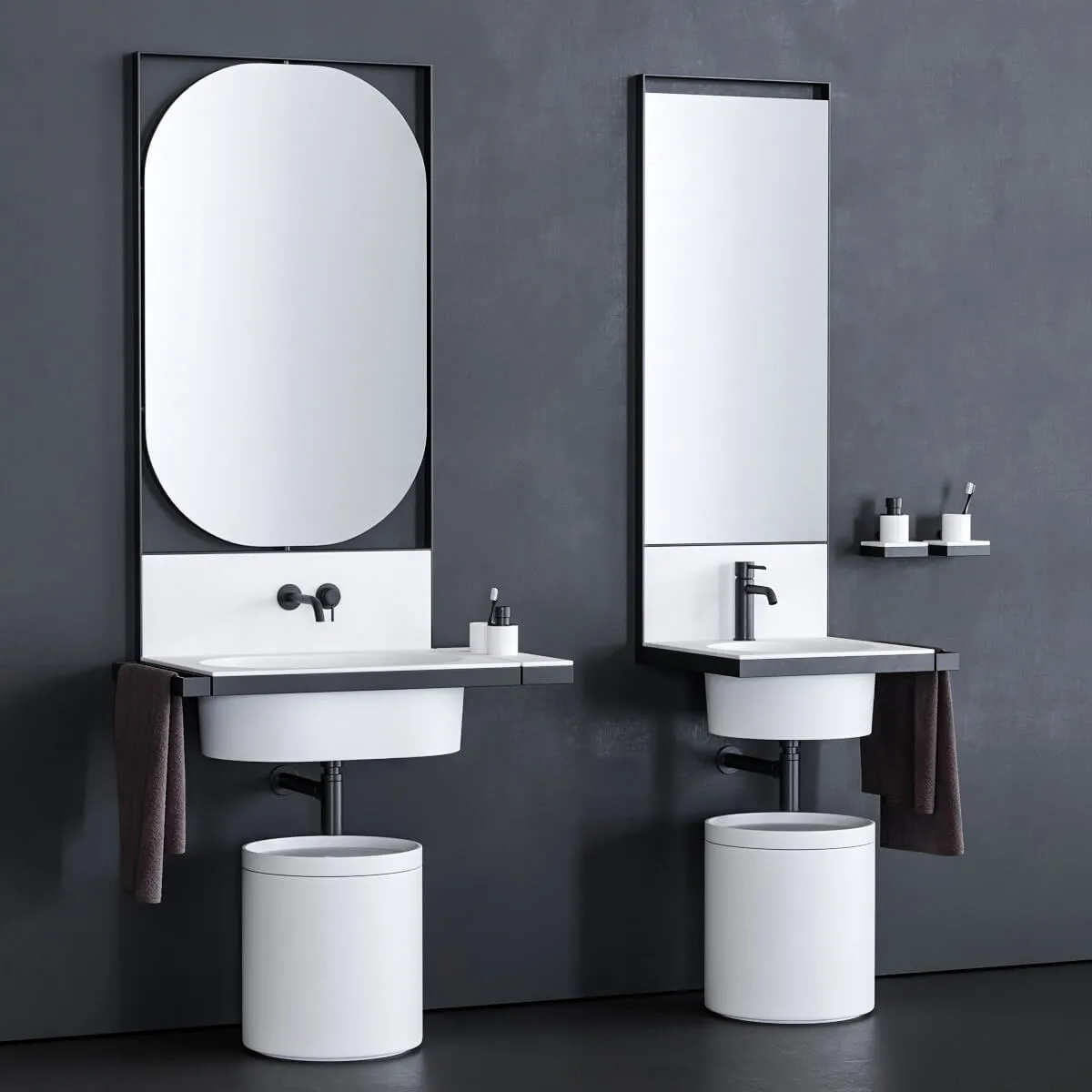 bathroom – Ceramica Cielo Elle washbasin 01 3ds Max