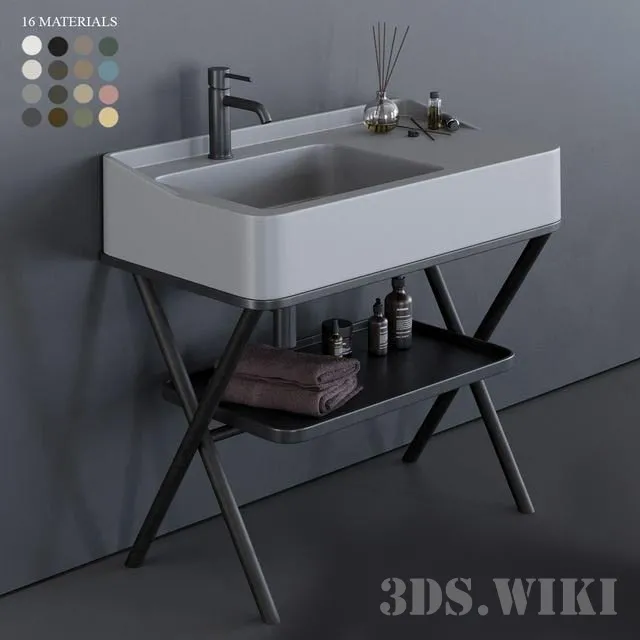 bathroom – Ceramica Cielo Siwa Washbasin 3ds Max