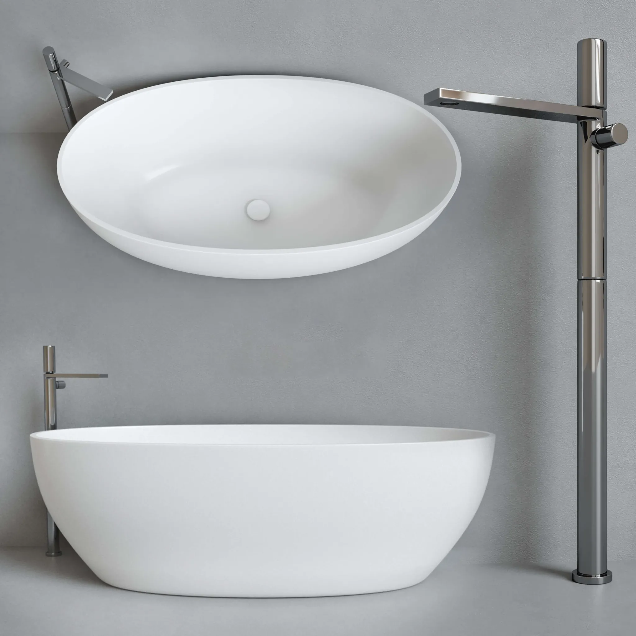 bathroom – Ceramica Cielo washbasin 03 3ds Max