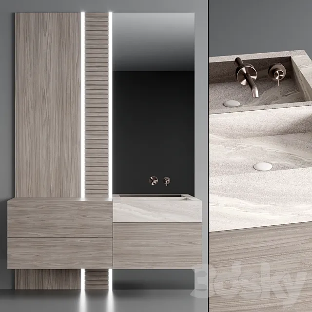 Bathroom console ?8 3DSMax File