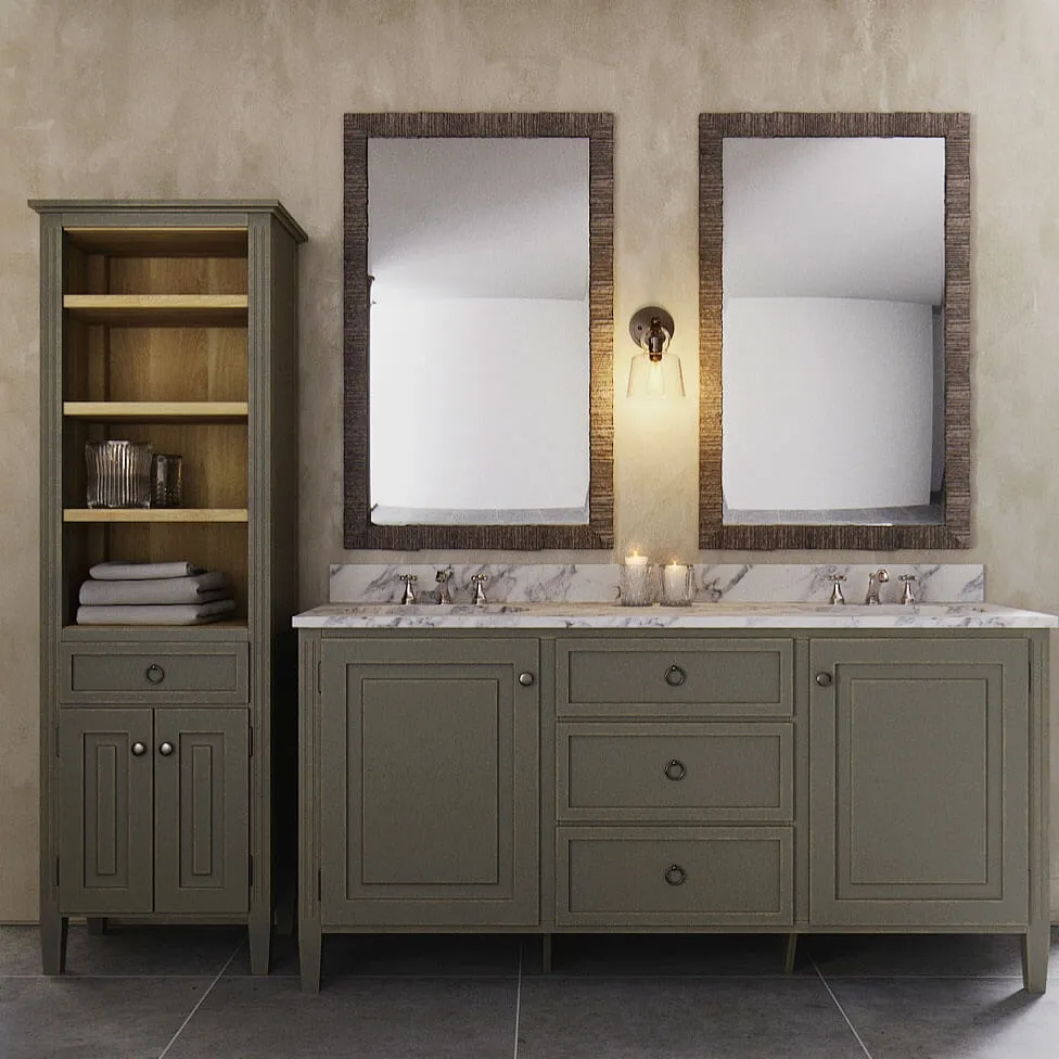 bathroom – Crate and Barell Britta bath 3 3ds Max